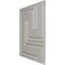 Ekena Millwork 19 5/8in. W x 19 5/8in. H Geometric EnduraWall Decorative 3D Wall Panel Covers 2.67 Sq. Ft. WP20X20GMAMB - alternate 3